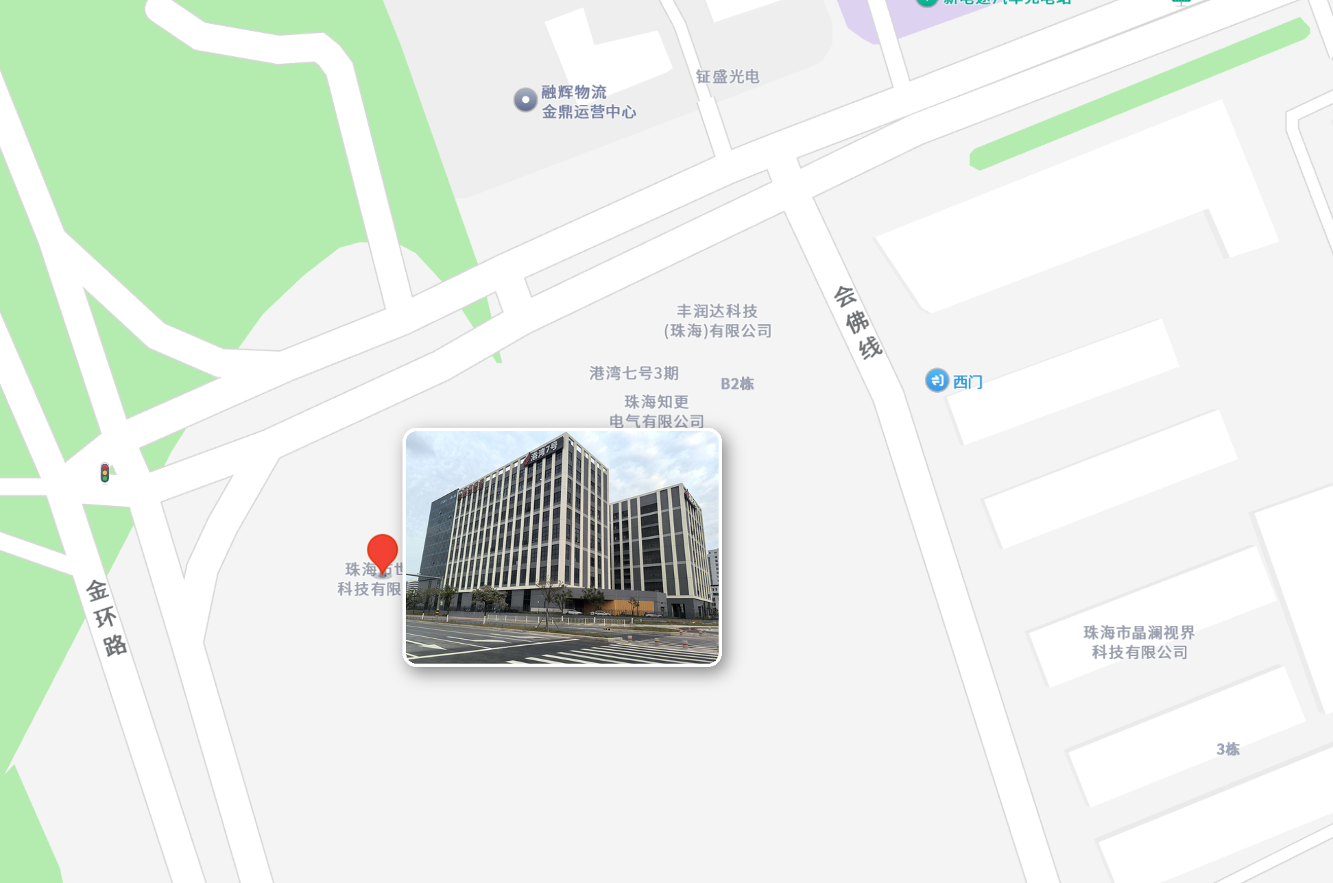 珠海市世马科技有限公司位置
